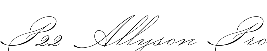 P22 Allyson Pro Font Download Free
