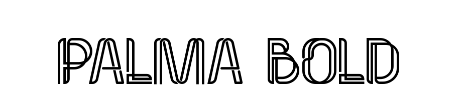 Palma Bold Font Download Free