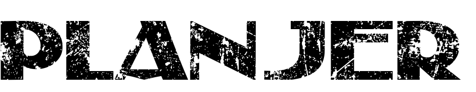 Planjer Distressed Font Download Free