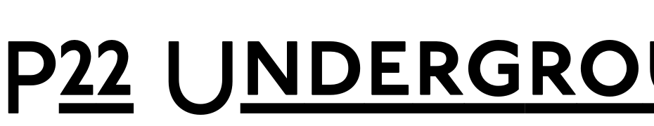 P22 Underground Titling A Font Download Free