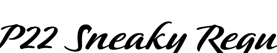 P22 Sneaky Regular Font Download Free