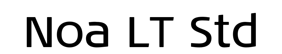 Noa LT Std Font Download Free