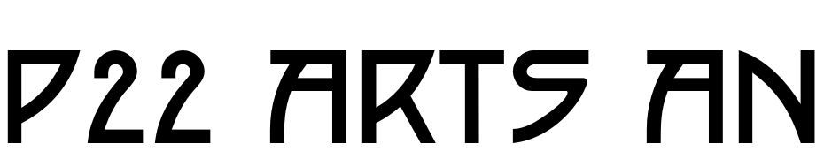 P22 Arts And Crafts Regular Font Download Free