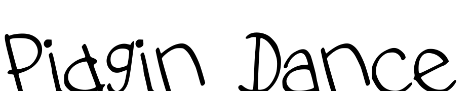 Pidgin Dance Font Download Free