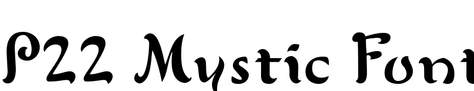 P22 Mystic Font Schrift Herunterladen Kostenlos