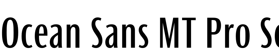 Ocean Sans MT Pro Semi Bold Cond Font Download Free