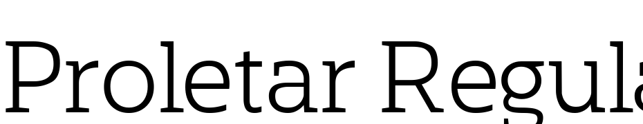 Proletar Regular cкачати шрифт безкоштовно