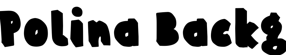 Polina Background Font Download Free