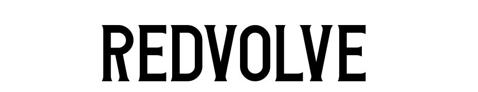 Redvolve Font Download Free