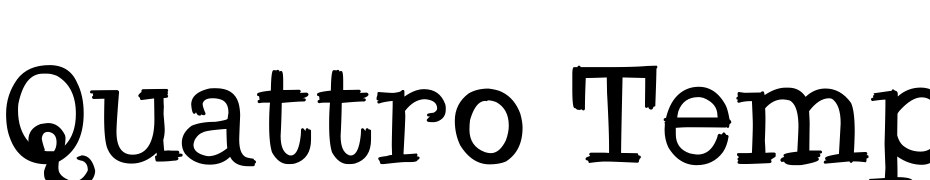 Quattro Tempi Solid Schrift Herunterladen Kostenlos