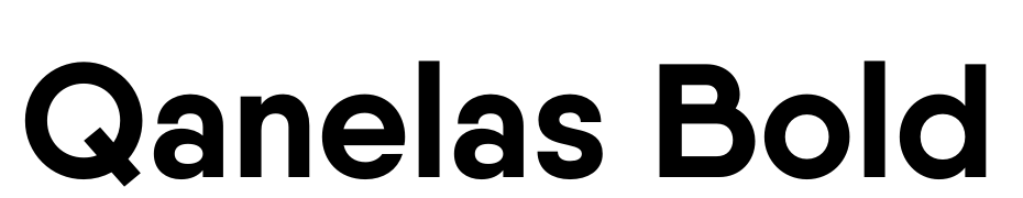 Qanelas Bold Font Download Free