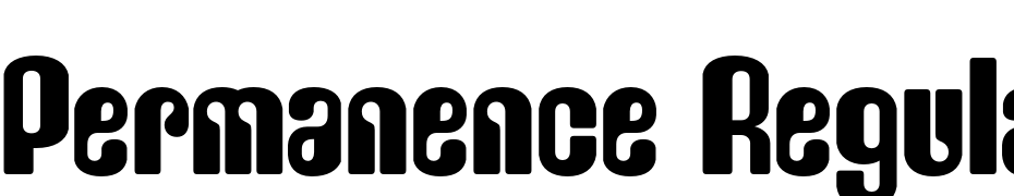 Permanence Regular Font Download Free