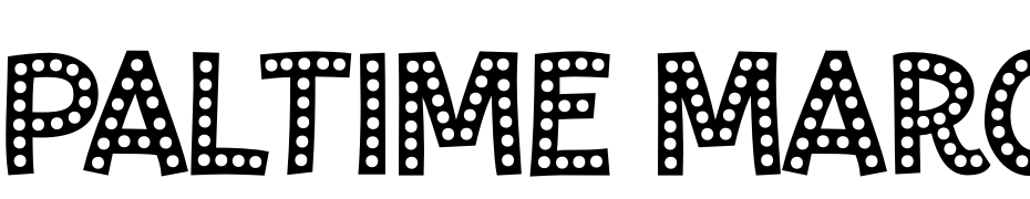 Paltime Marquee Regular Font Download Free