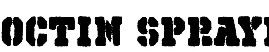 Octin Spraypaint BBl Regular Font Download Free