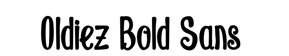 Oldiez Bold Sans Schrift Herunterladen Kostenlos
