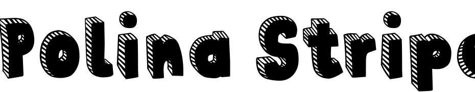 Polina Striped Font Download Free