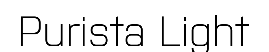 Purista Light cкачати шрифт безкоштовно