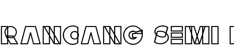 Rancang Semi Bold Font Download Free