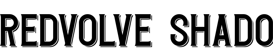 Redvolve Shadow Schrift Herunterladen Kostenlos