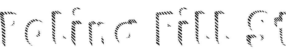 Polina Fill Striped Font Download Free