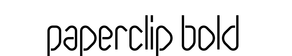 Paperclip Bold Font Download Free