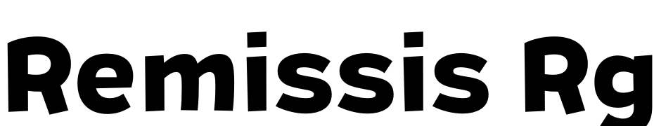 Remissis Rg Bold Font Download Free
