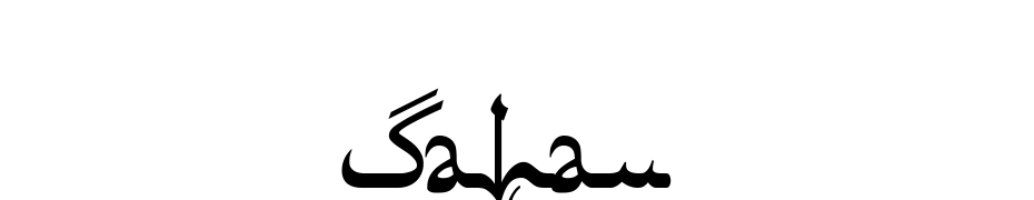 Sahan Font Download Free