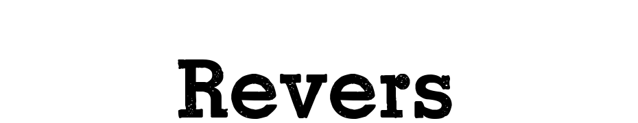 Revers Font Download Free