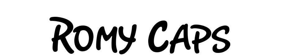Romy Caps Font Download Free