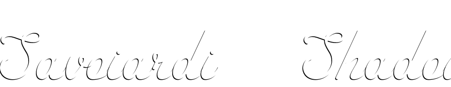 Savoiardi  Shadow Script Font Download Free