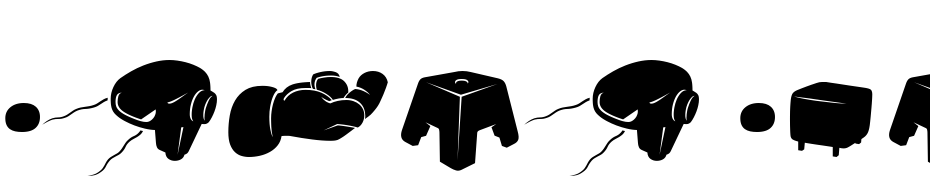 Sauna Dingbats Solo Font Download Free