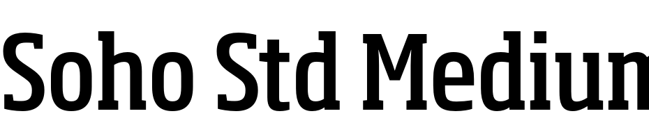 Soho Std Medium Condensed Font Download Free