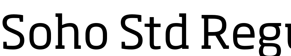 Soho Std Regular Font Download Free