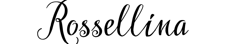 Rossellina Font Download Free