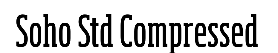 Soho Std Compressed Font Download Free
