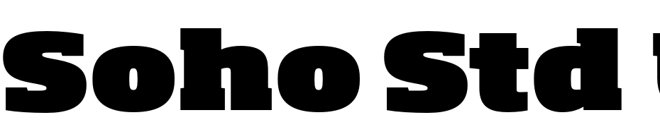 Soho Std Ultra Extended Font Download Free