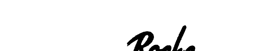 Rochesten Roughen Font Download Free