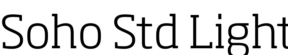 Soho Std Light Font Download Free