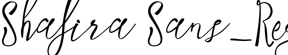 Shafira Sans_Regular Fuente Descargar Gratis