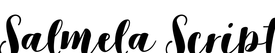 Salmela Script Font Download Free