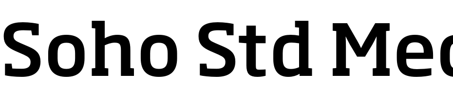 Soho Std Medium Font Free Download