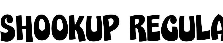 Shookup Regular Font Download Free