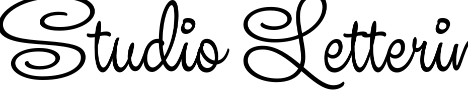 Studio Lettering Swing Font Download Free