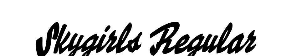 Skygirls Regular Font Download Free