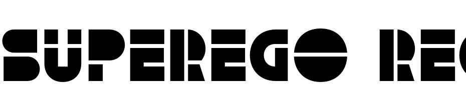 Superego Regular Font Download Free
