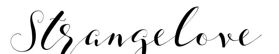 Strangelove Font Download Free