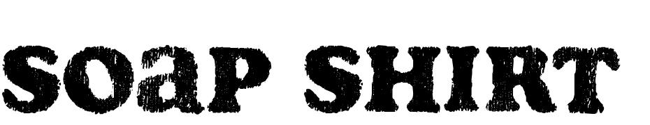 Soap Shirt Regular Font Download Free