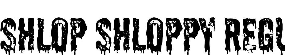 Shlop Shloppy Regular Font Download Free