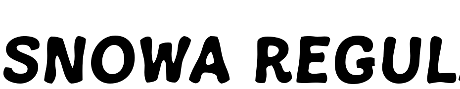 Snowa Regular Font Download Free