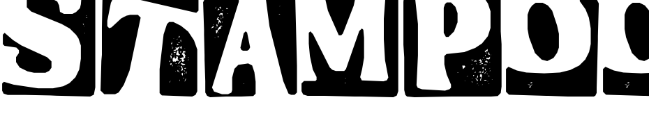 Stampoo Regular Font Download Free